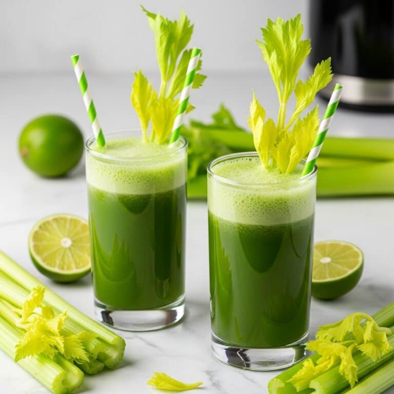 Celery Juice Recipe (Juicer or Blender) Recipe