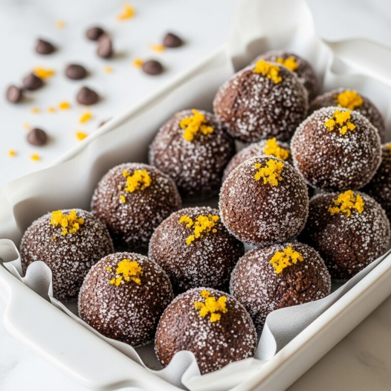 Chocolate Orange Truffles Recipe