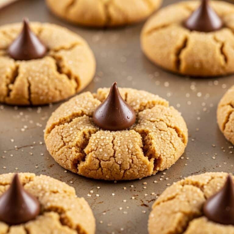 Gluten-Free Peanut Butter Blossoms Recipe