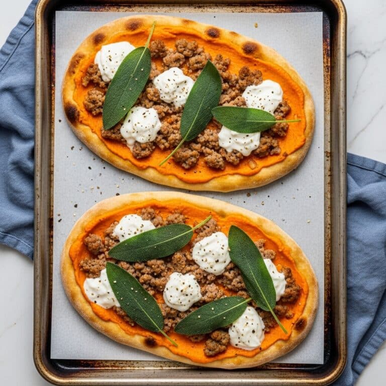 Autumn Naan Pizzas: Cozy Fall Comfort on Your Table Recipe