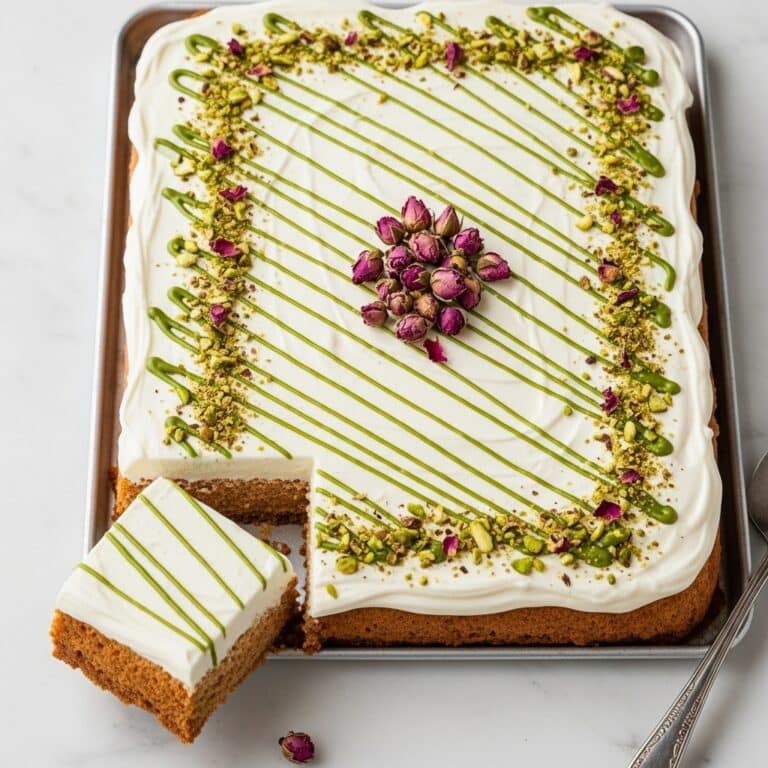 Pistachio Tres Leches Cake Recipe