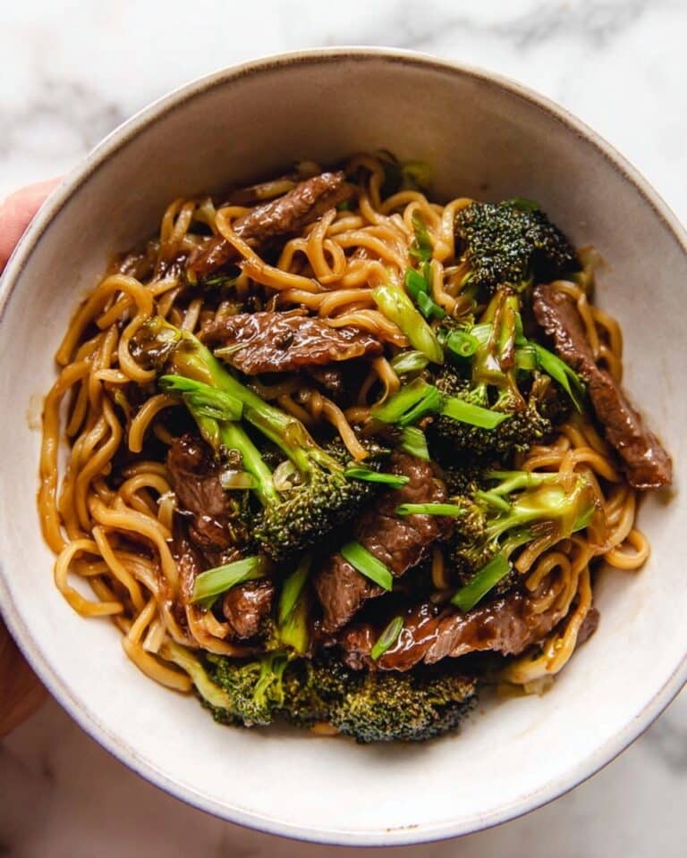 Sheet Pan Beef and Broccoli Ramen Recipe