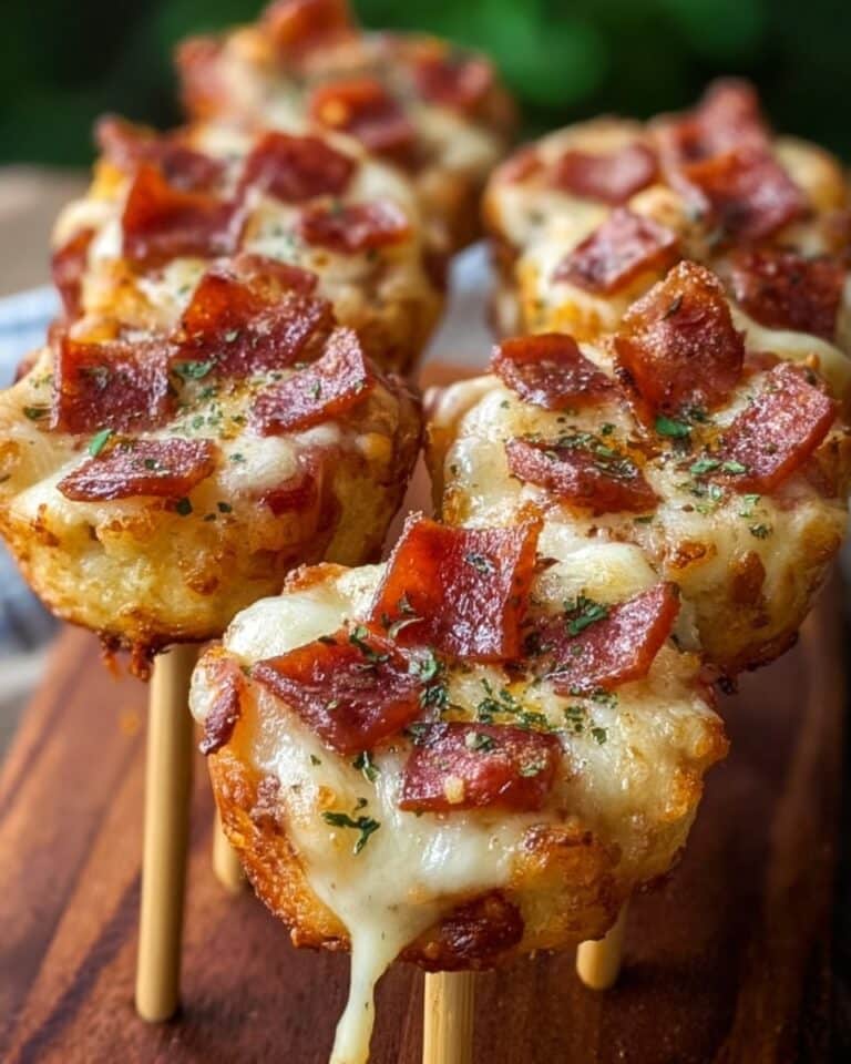 Pizza Tree on a Stick Recipe