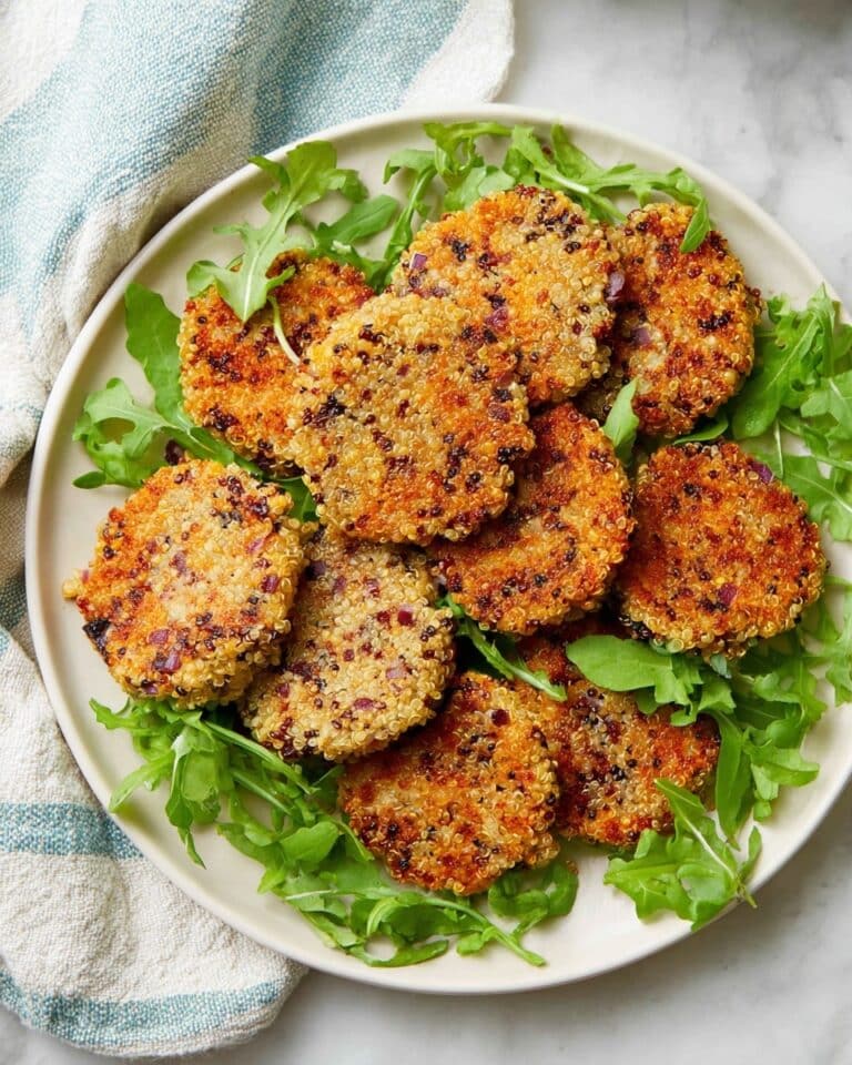Quinoa Patties with Mozzarella and Red Onion Recipe