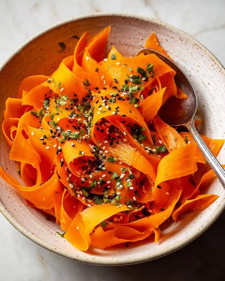 Raw Carrot Salad with Lime, Parsley, and Sesame Seeds Recipe
