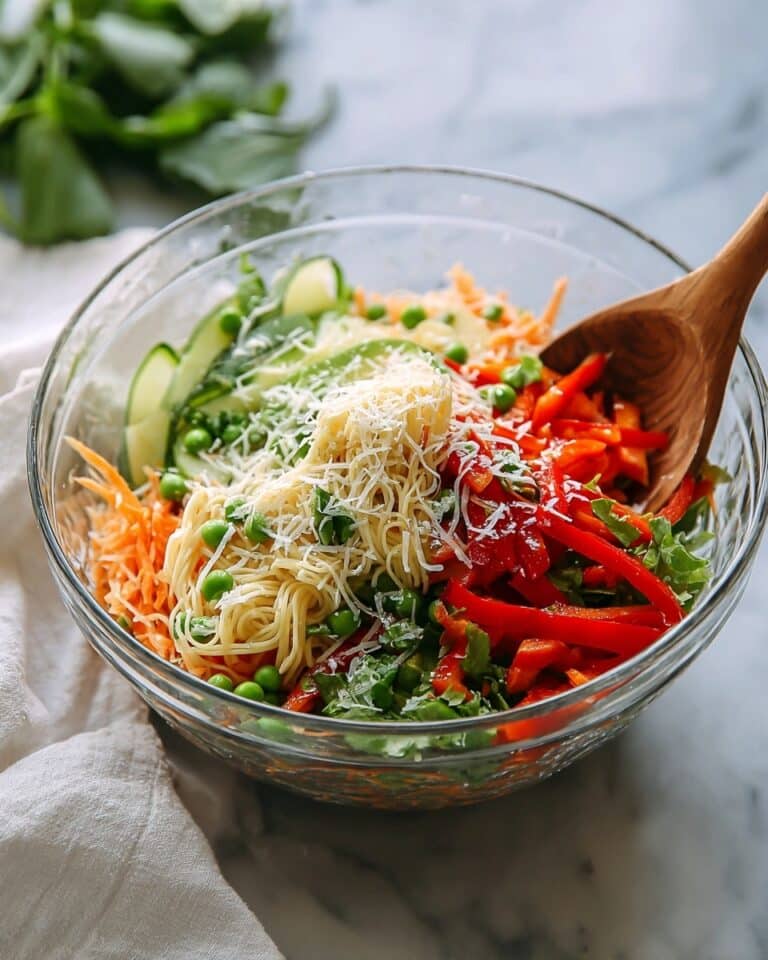 Spring Roll Salad with Spicy Ginger Dressing Recipe