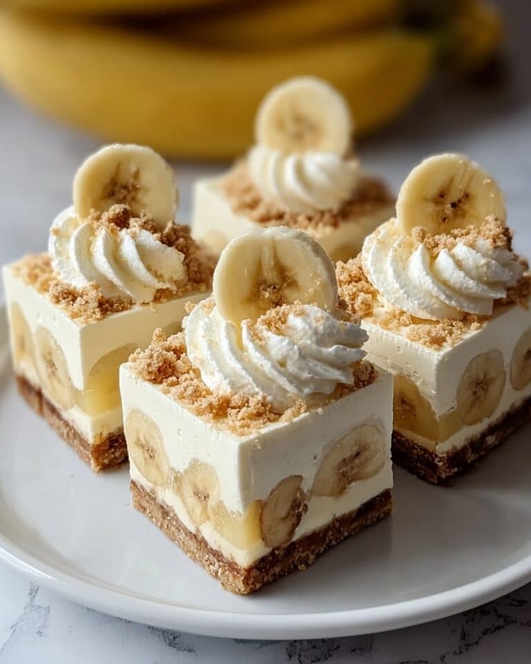 Banana Pudding Cheesecake Squares Recipe