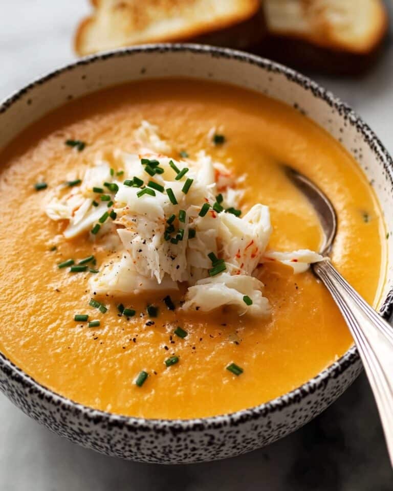 Creamy Crab Bisque – Easy & Luxurious Seafood Soup Recipe