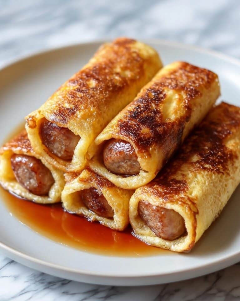 Sausage French Toast Roll-Ups Recipe