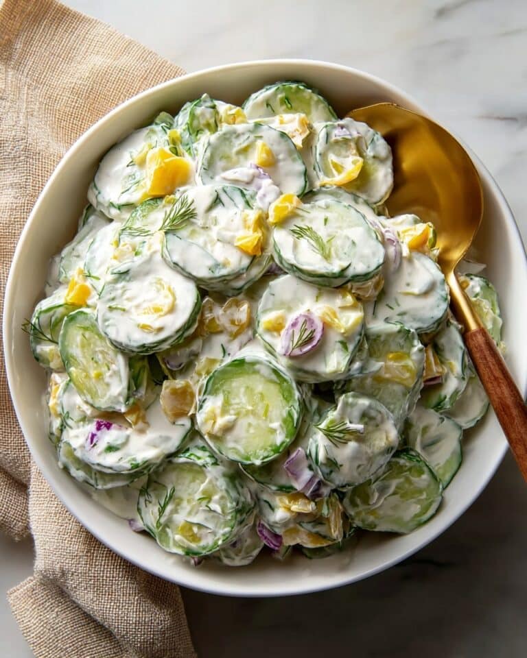 Easy Cucumber Ranch Crack Salad Recipe