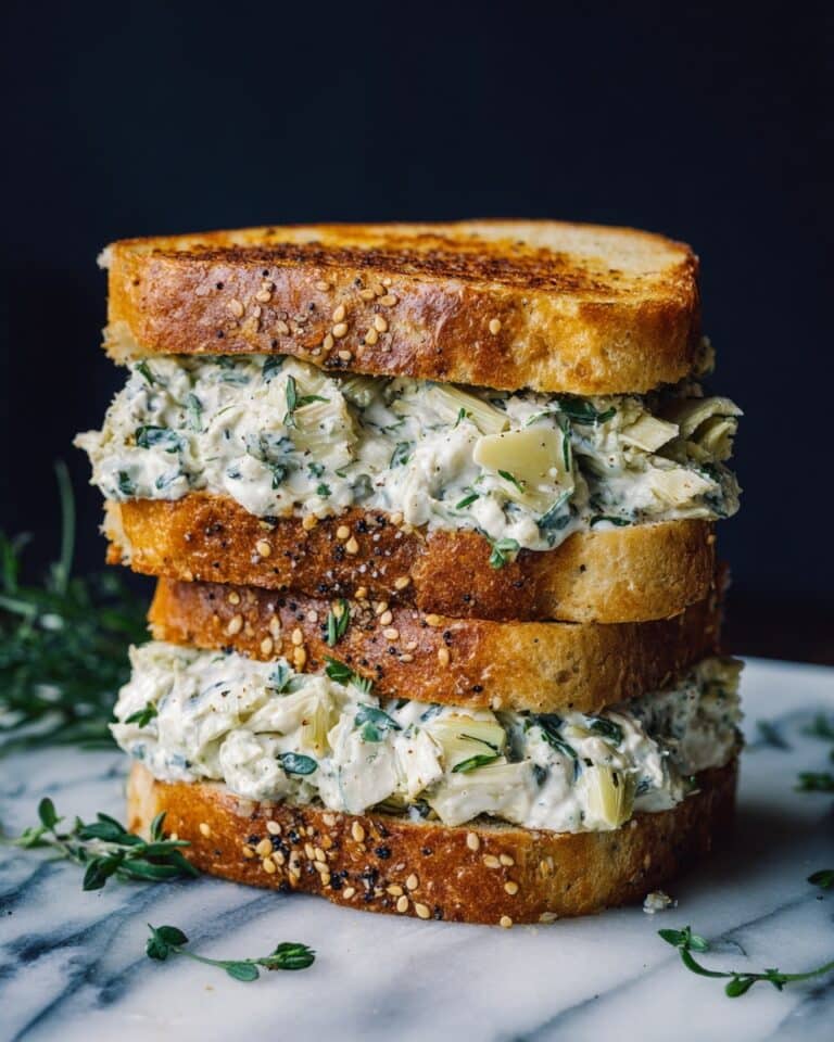 Artichoke Sandwich with Herbs Recipe