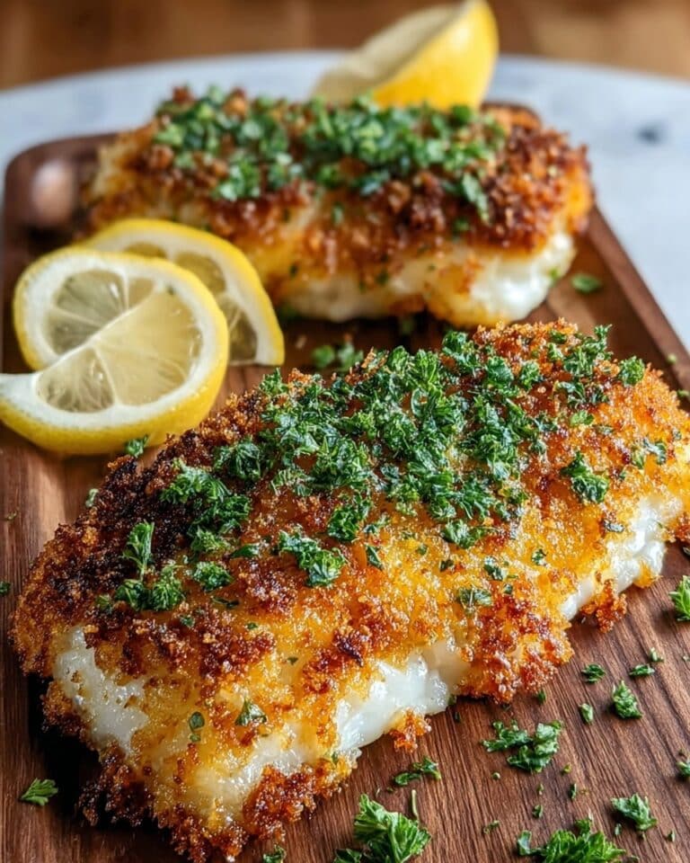 Crispy Air Fryer Parmesan Crusted Cod Recipe