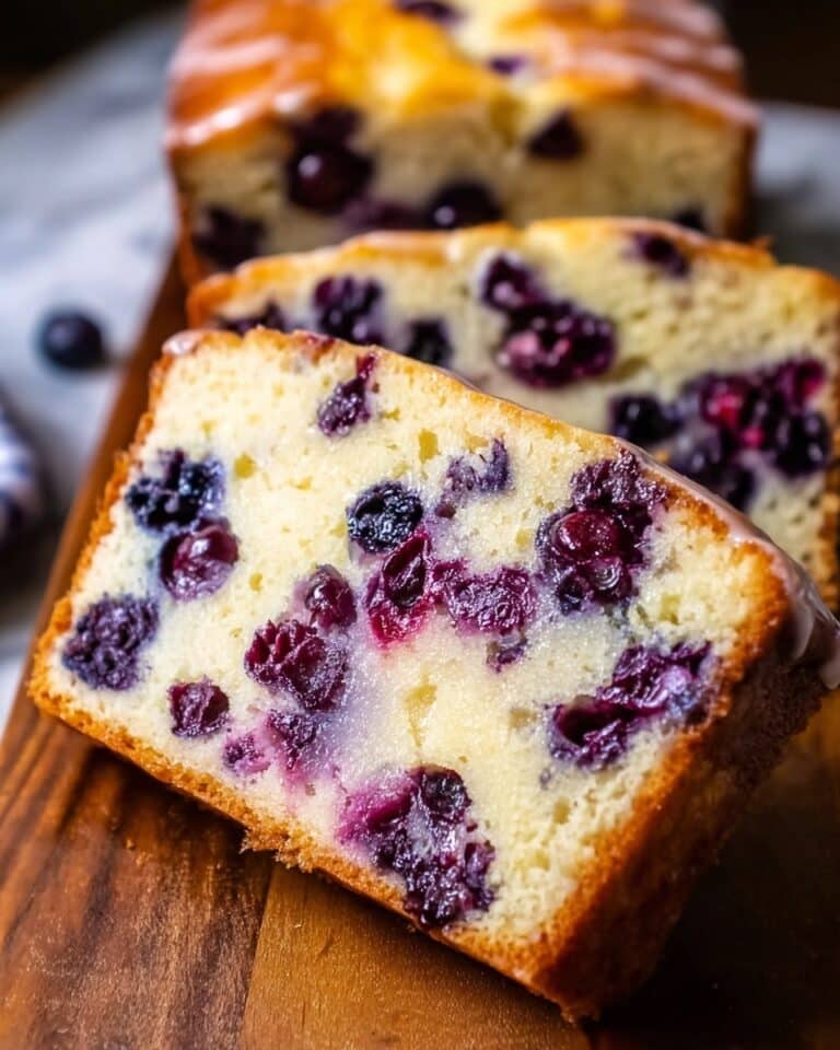 Blueberry Cream Cheese Loaf Recipe