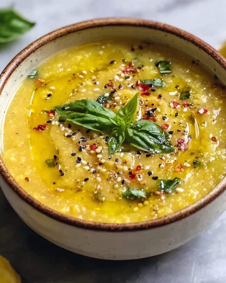 Lebanese Lemon Lentil Soup: The Best Cozy Comfort Food Recipe