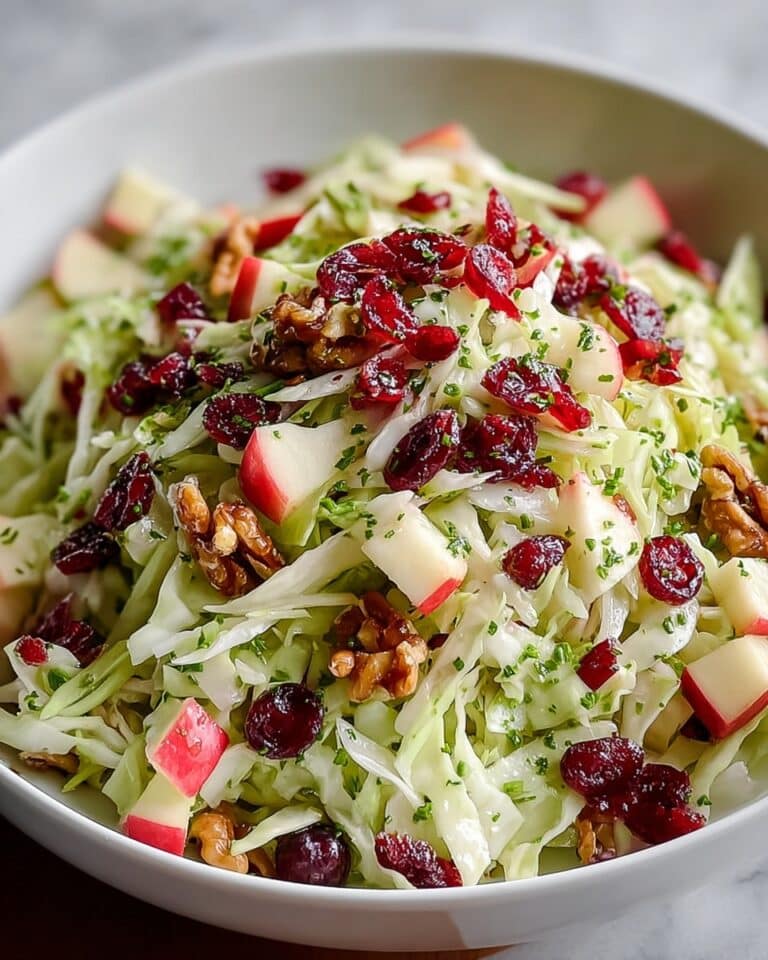 Cranberry Apple Coleslaw Recipe