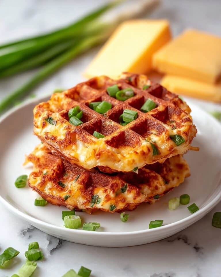Savory Tuna Melt Chaffle Recipe
