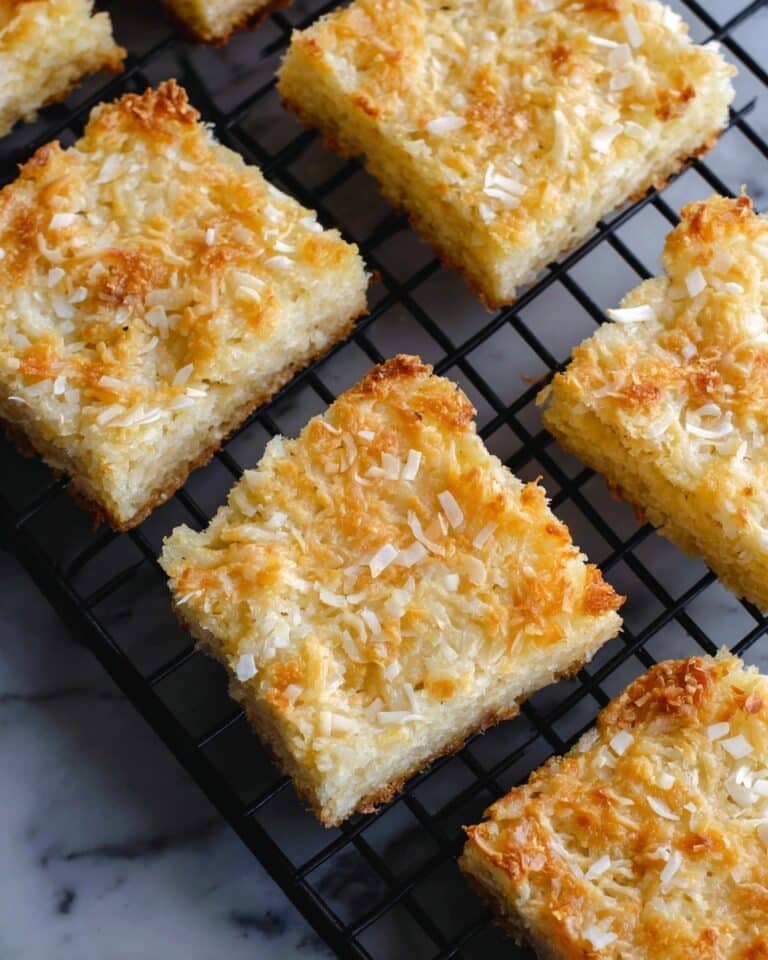 Easy Coconut Pineapple Squares Recipe