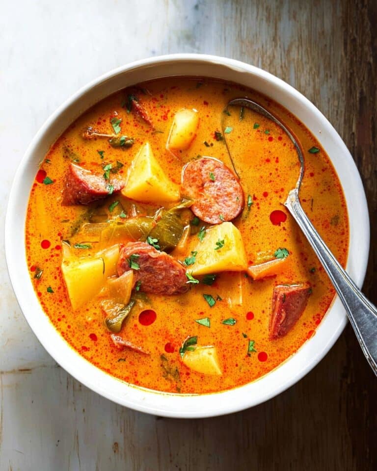 Spanish Potato Soup with Chorizo Recipe