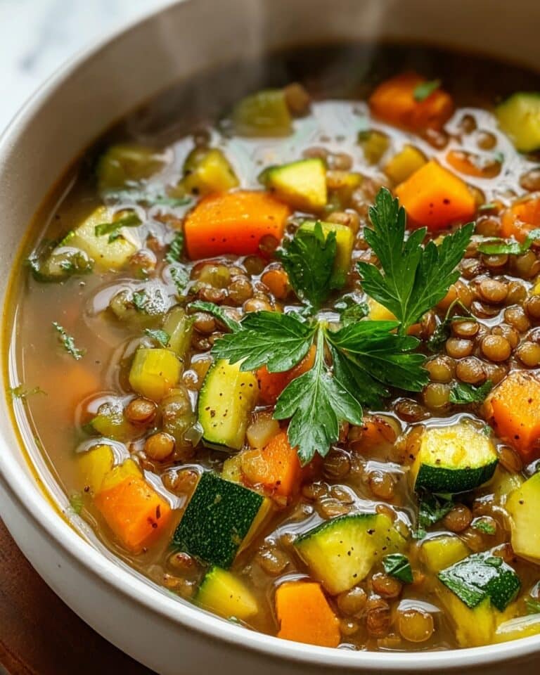 Zucchini Lentil Soup Nourishing and Simple Recipe