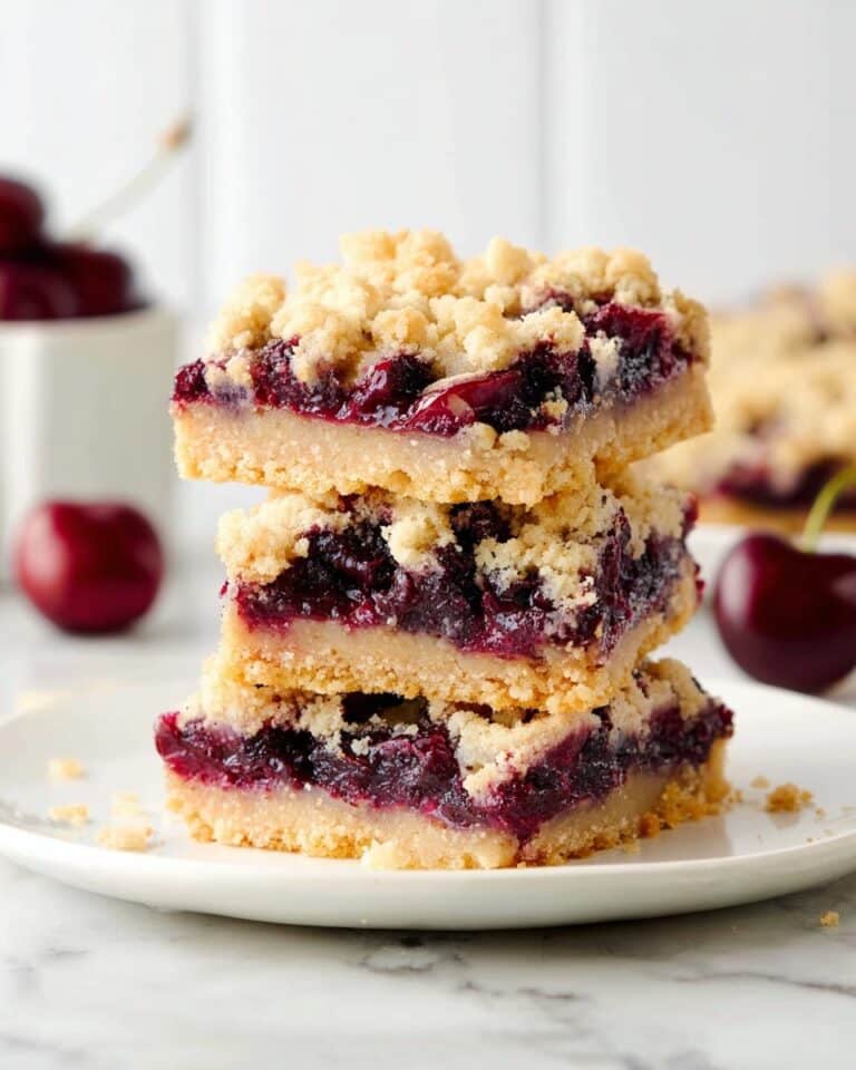 Cherry Crumb Bars Recipe
