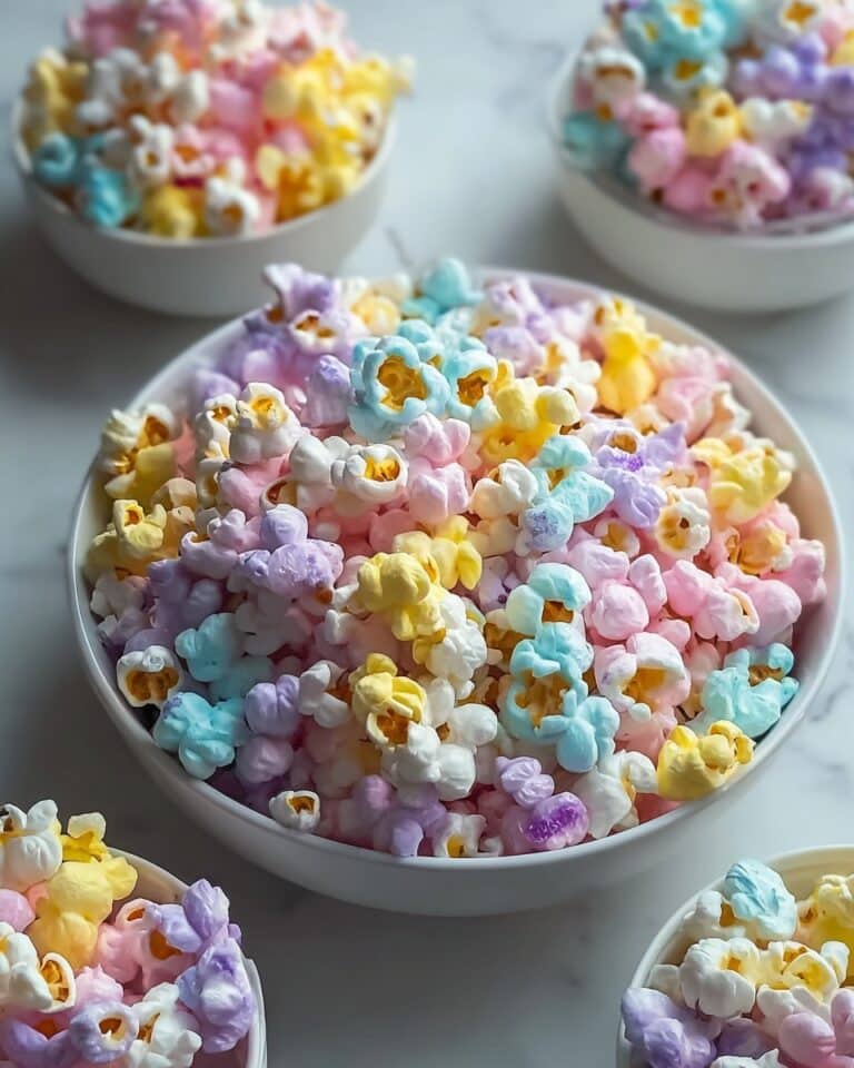 Unicorn Marshmallow Popcorn: Make Magic in Every Bite Recipe
