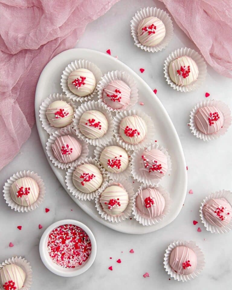 Valentine’s Day White Chocolate Oreo Truffles Recipe
