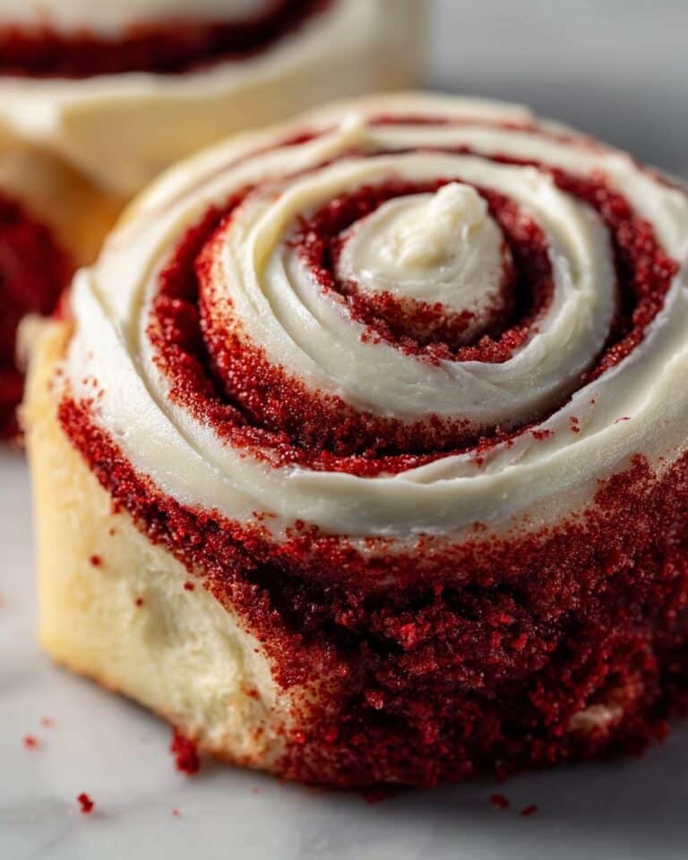 Red Velvet Cinnamon Rolls | The Perfect Christmas Morning Treat Recipe