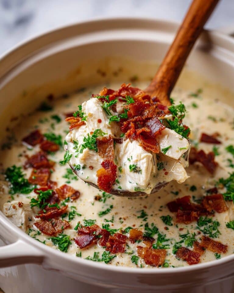Slow Cooker Keto Chicken Cream Cheese Soup Recipe