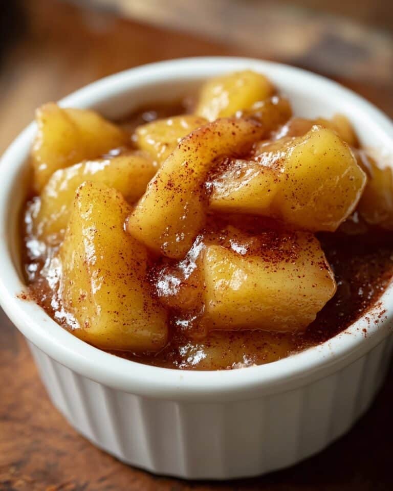 Slow Cooker Cracker Barrel Fried Apples Recipe