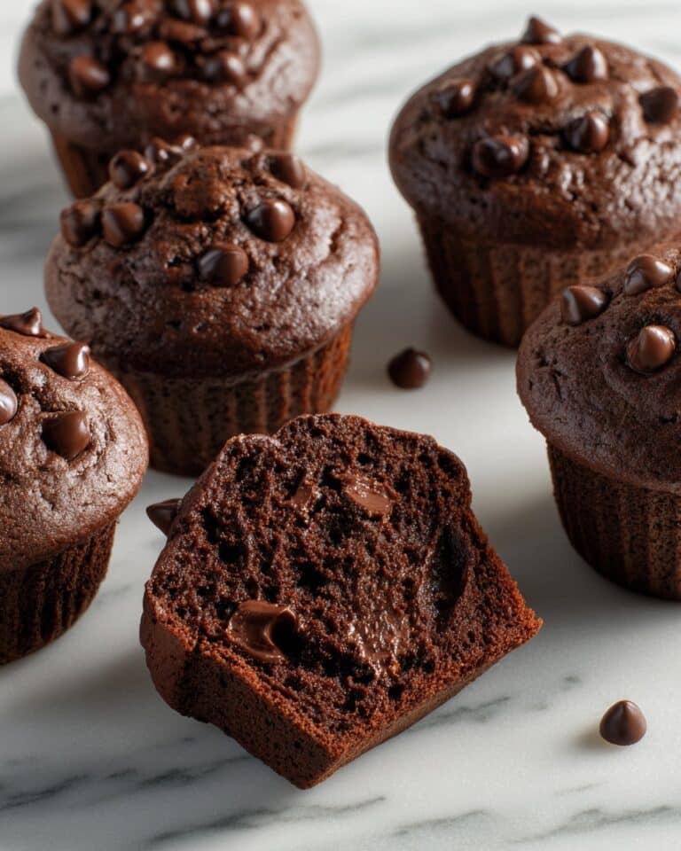 Healthy Chocolate Chip Greek Yogurt Muffins Recipe