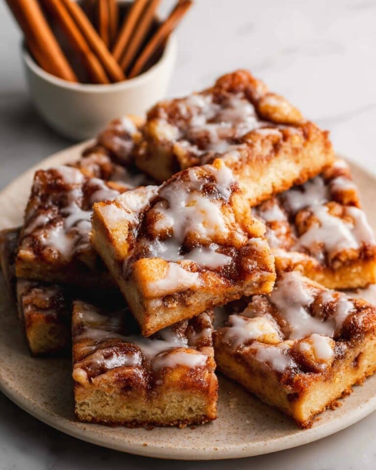 Cinnamon Focaccia with Browned Butter Cinnamon Sugar Topping and Vanilla Icing Recipe