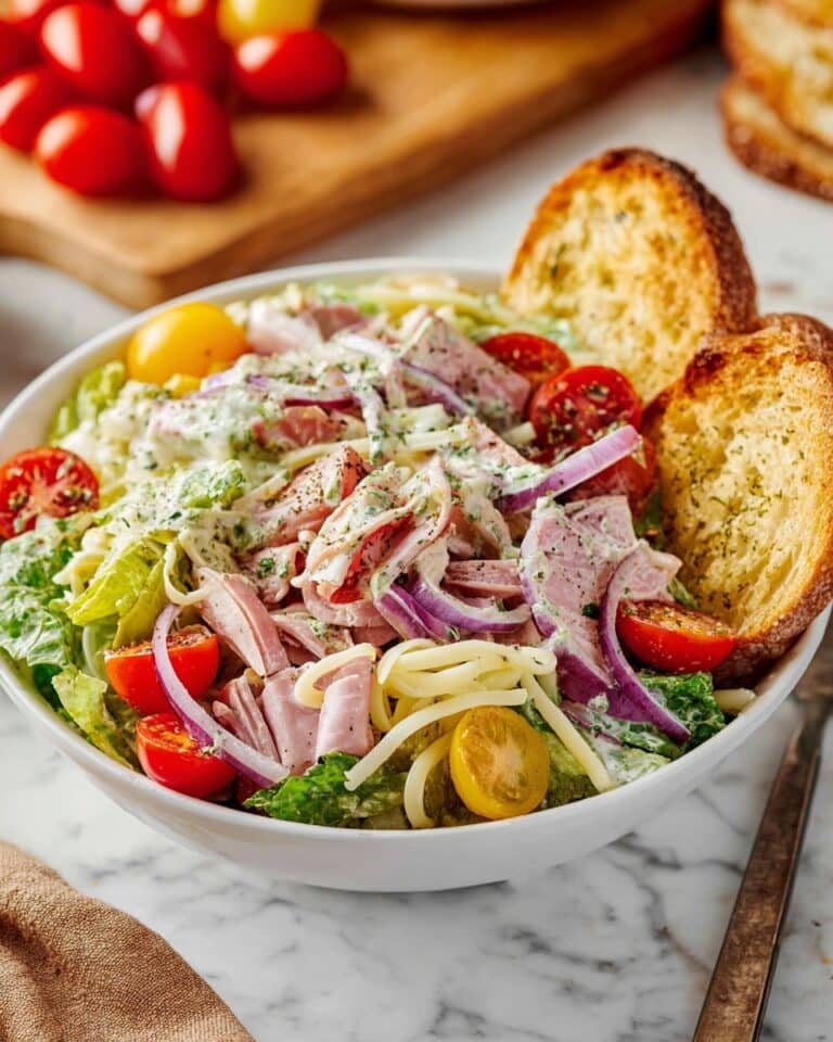 Grinder Salad with Italian Dressing Recipe