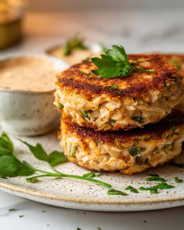 Cottage Cheese Tuna Cakes Recipe