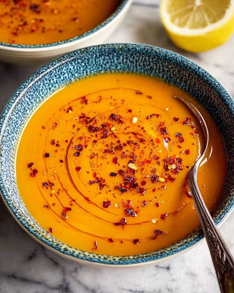Red Lentil Turkish Soup Recipe