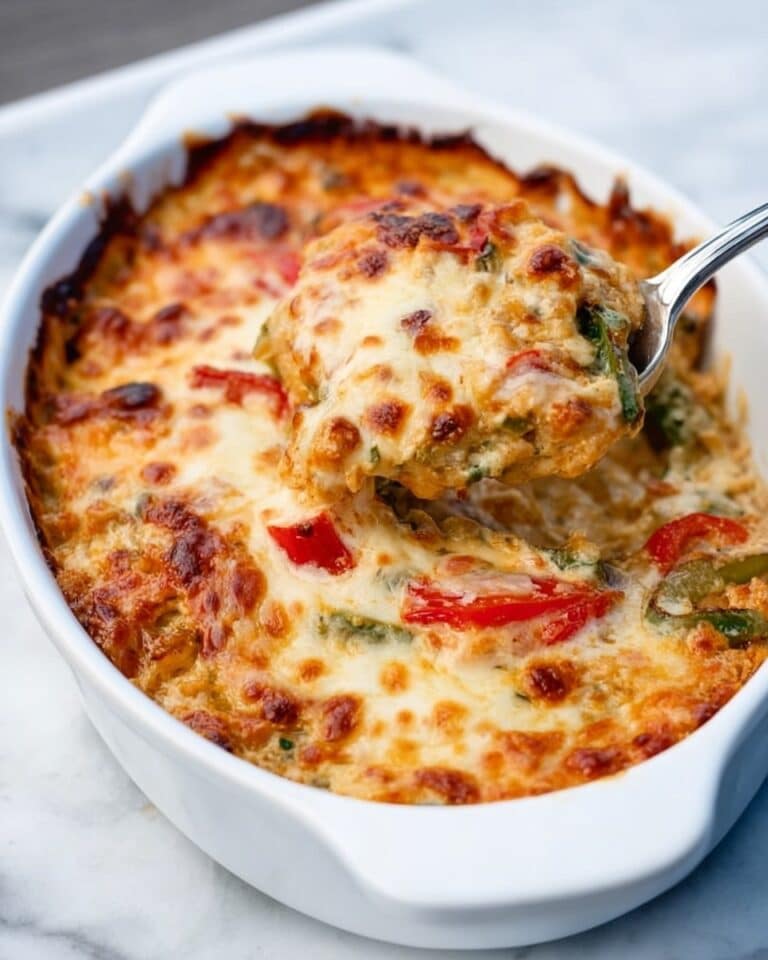 Creamy Chicken Fajita Casserole Recipe