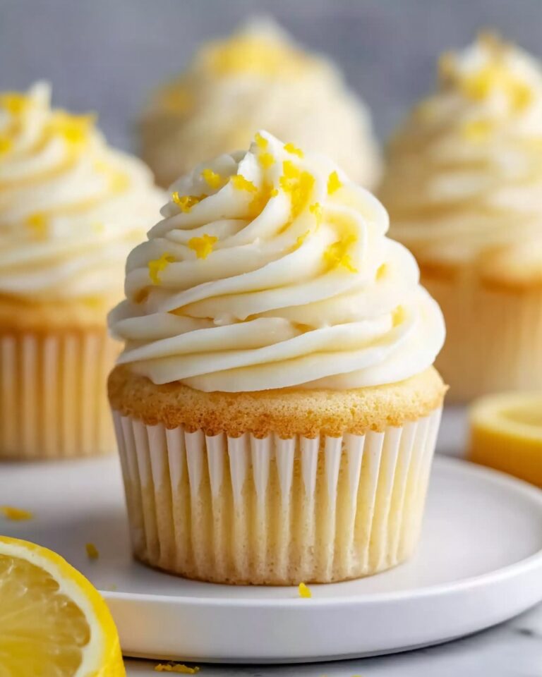 Lemon Cupcakes with Lemon Frosting That Brighten Your Day Recipe