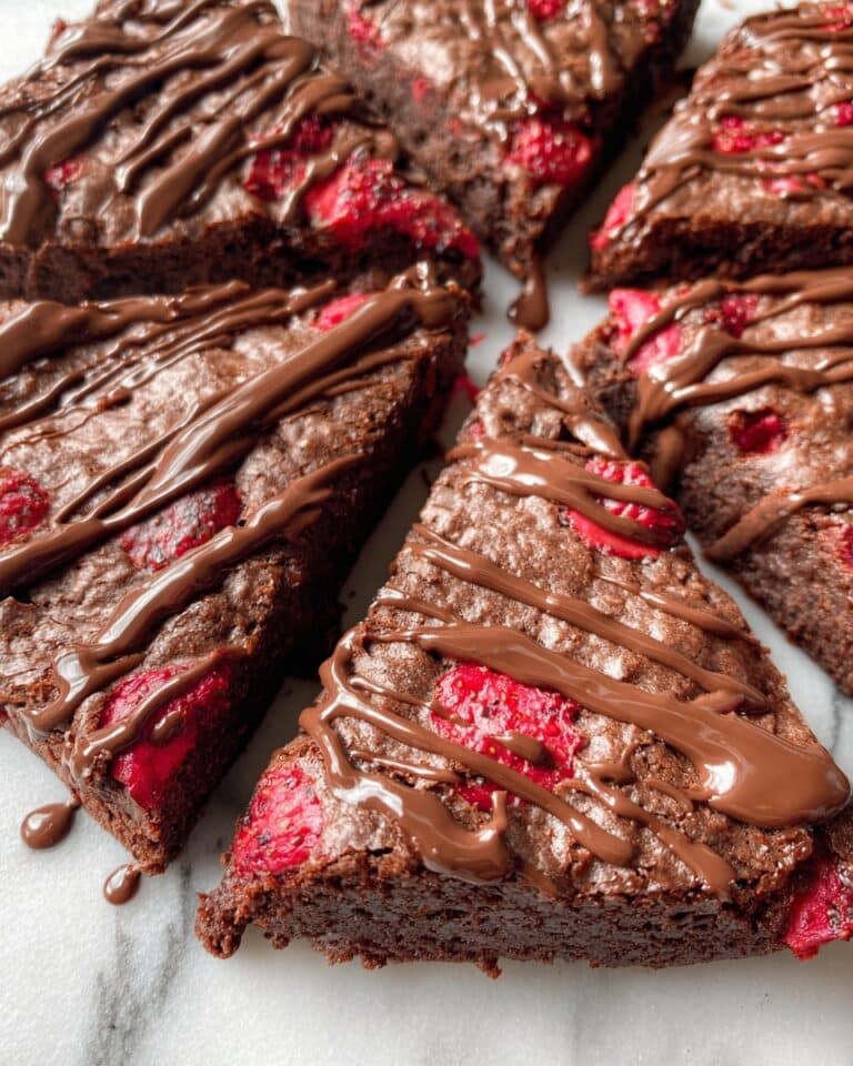Dark Chocolate Raspberry Scones Recipe