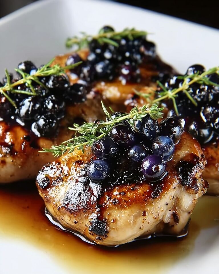Best-Ever Blueberry Thyme Chicken Recipe