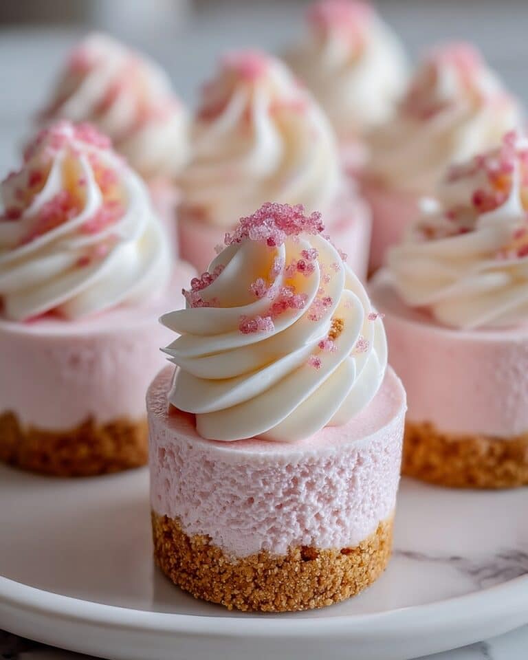 No-Bake Pink Velvet Cheesecake Bites Recipe