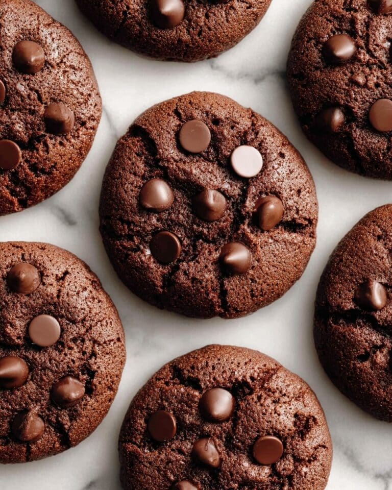 Healthy High Protein Cocoa Chickpea Cookies Recipe