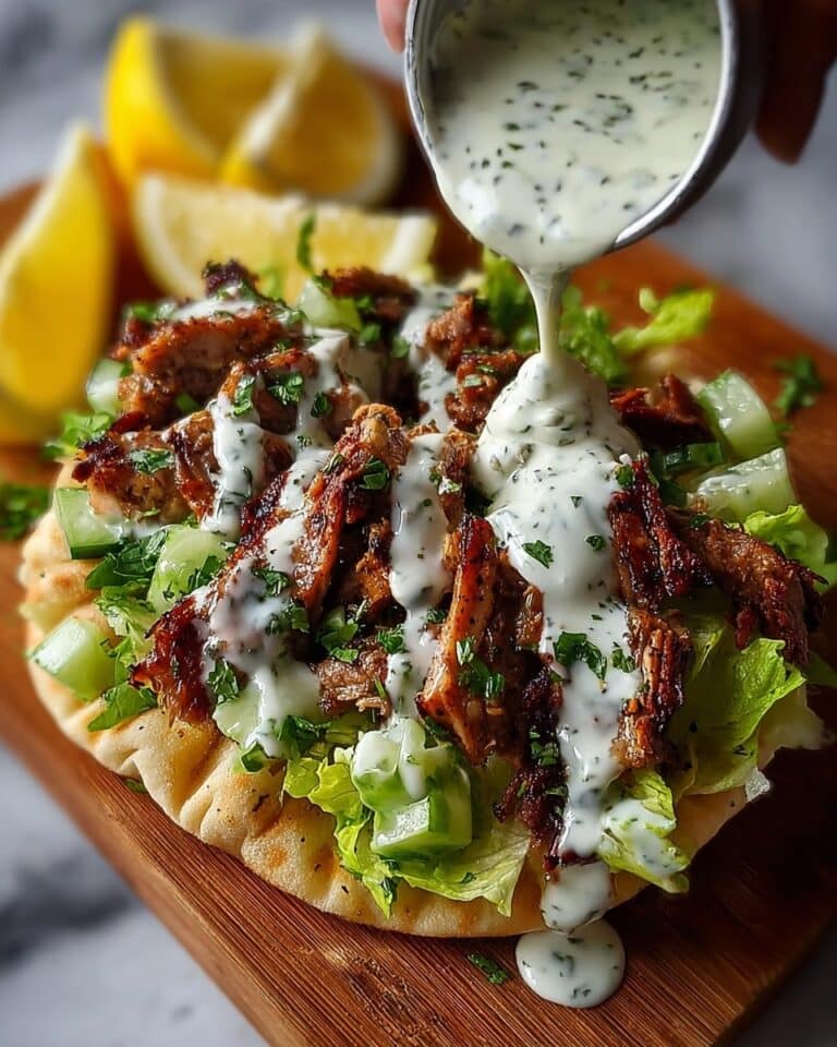Delicious Chicken Shawarma with Garlic Sauce Recipe